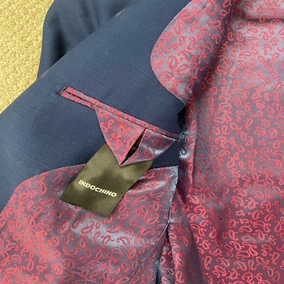 Navy Blue Suit (size 32") - Indochino - men - Picture 10 of 10